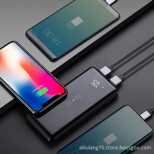 Popular P12 Mirror wireless power bank